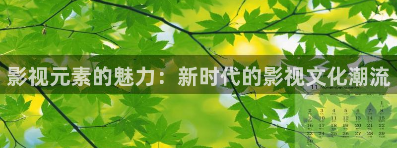 青苹果乐园影院在线观看高清电视剧：影视元素的魅力：新时代的影视文化潮流